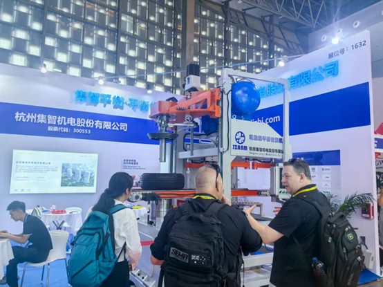 JZABM Participates in the 20th Shanghai International Tire & Rim Exhibition - Company News - 1