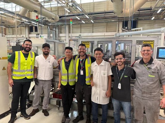 Excellence in Service: Our Team Successfully Completes Maintenance Visit for Valeo Brazil - Company News - 1